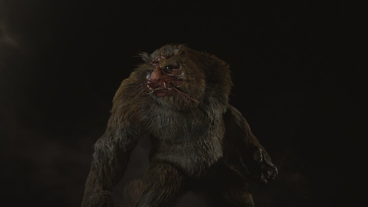 The mad tiger spirit from Black Myth: Wukong