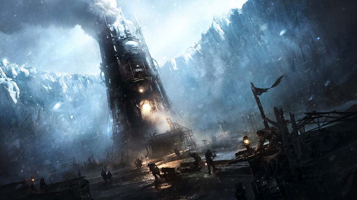 Frostpunk official promo key art