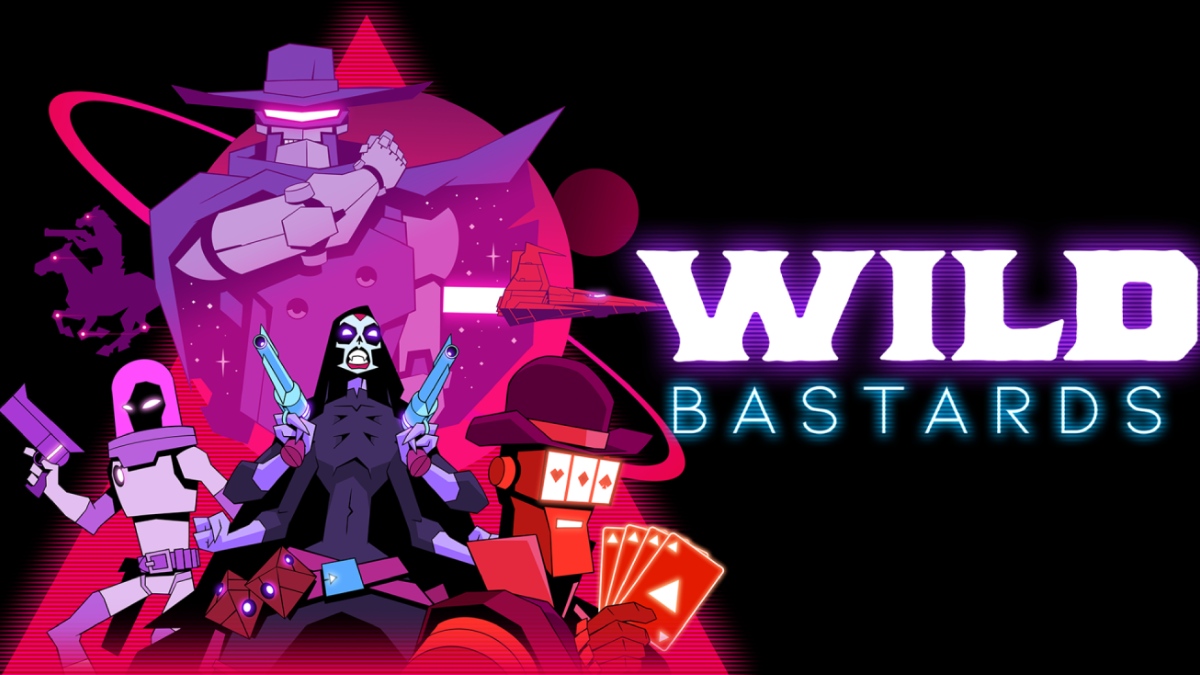 Wild Bastards review cover art with The Judge, Dr Casino, Spider Rosa, and Rosswell.