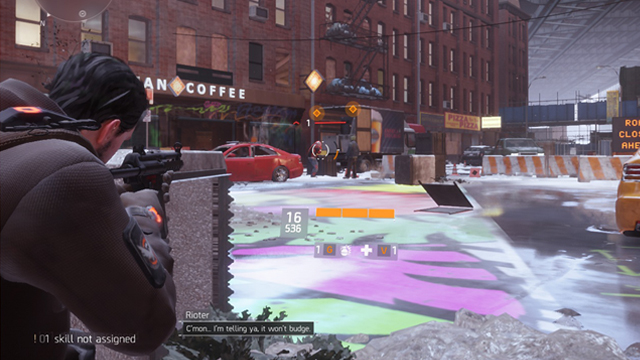 Tom Clancy's The Division combat