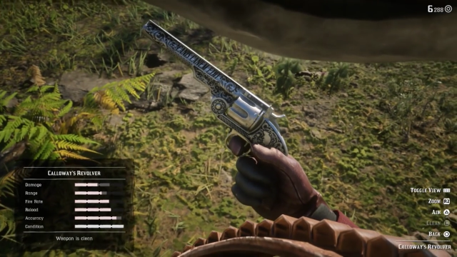 RDR2 Calloway's Revolver