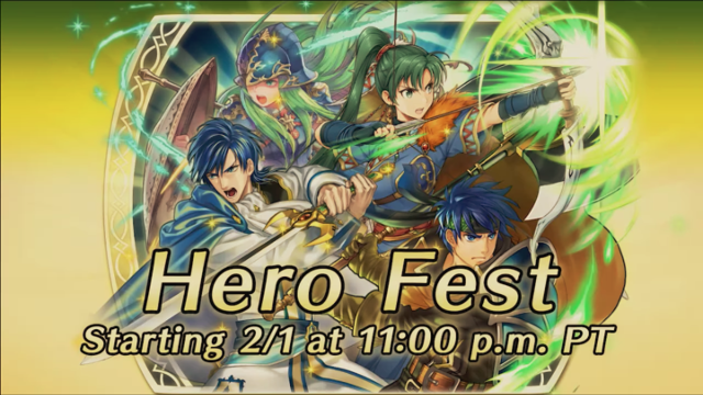 Fire Emblem Heroes Hero Fest ad