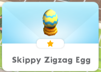 Skippy Zigzag egg as part of The Sims Mobile egg hunt