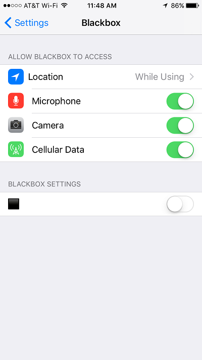 blackbox settings meta challenge answer