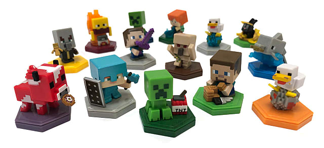 Minecraft Earth Boost Mini Figures.