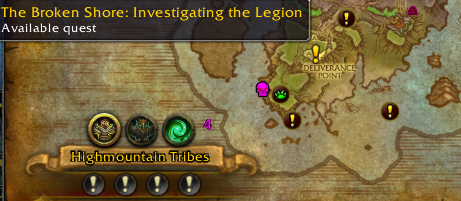 wow legion 7.2 the broken shore investigating the legion