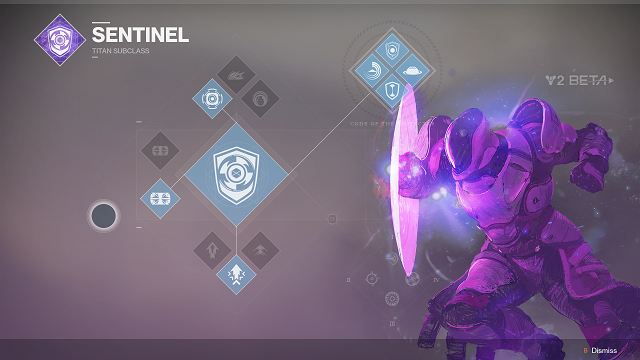 destiny 2 beta sentinel titan