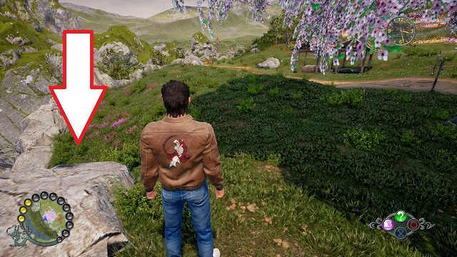 Shenmue 3 hidden fast travel trigger location near Shenhua's house. 