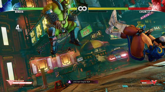 Street Fighter V anti-air block