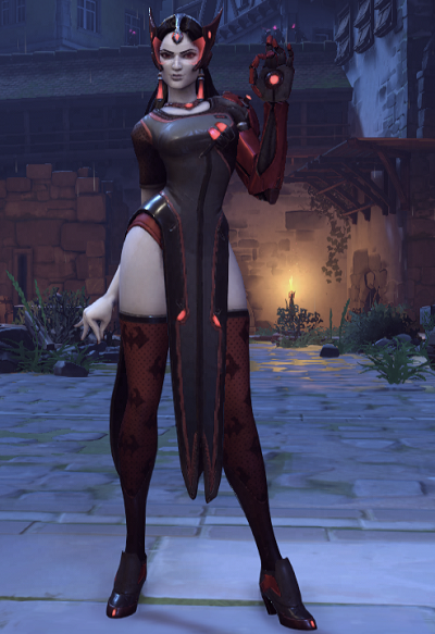 overwatch symmetra halloween skin