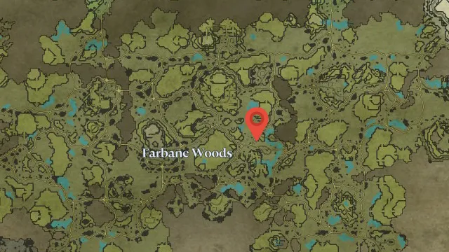 Rufus the Foreman location on V Rising map 