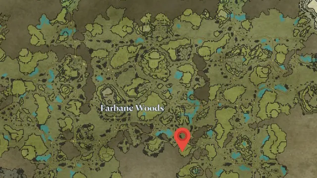 Goreswine the Ravager location on V Rising map 