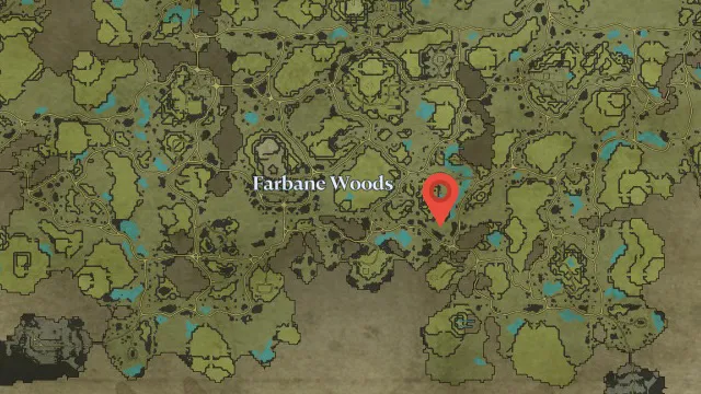 Alpha Wolf location on V Rising map
