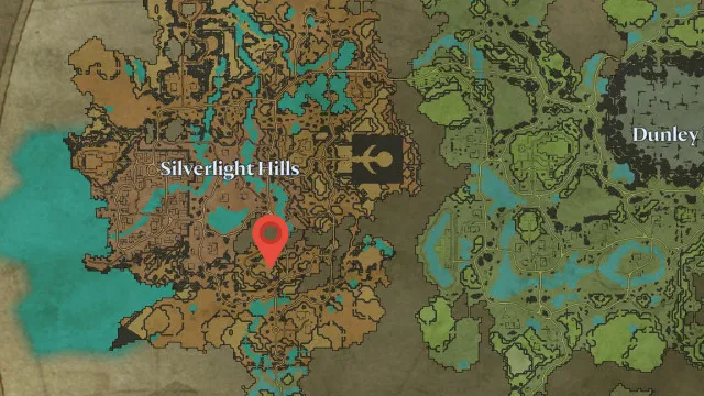 Morian the Stormwing Matriarch location on V Rising map 
