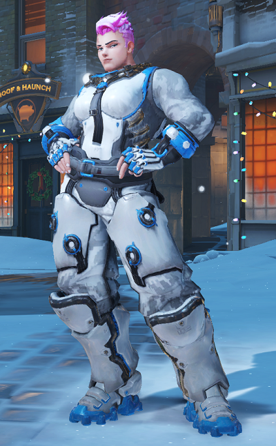 overwatch zarya winter skin