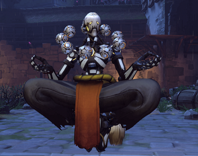 overwatch Zenyatta halloween skin